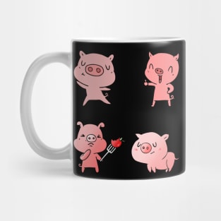 Cute Cartoon Pig Funny Gift Mug